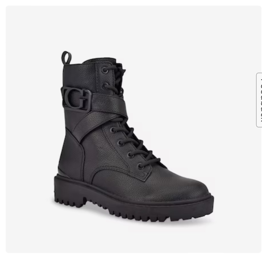 Guess - Combat Boots - Size 7. Worn Once.